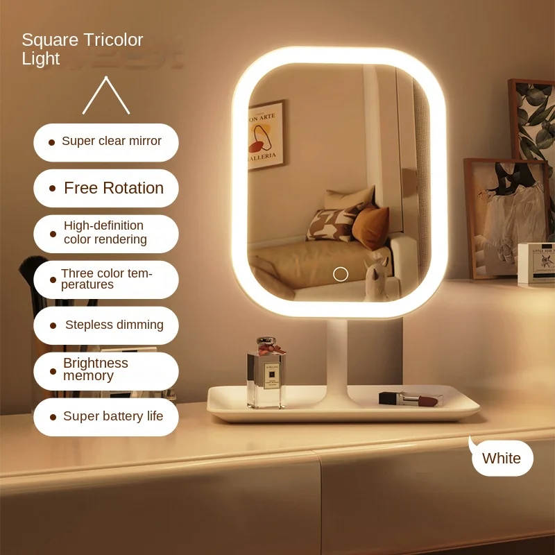 Desk Setup Lamp - Yeni LED Modern Masaüstü Makyaj Aynası,
