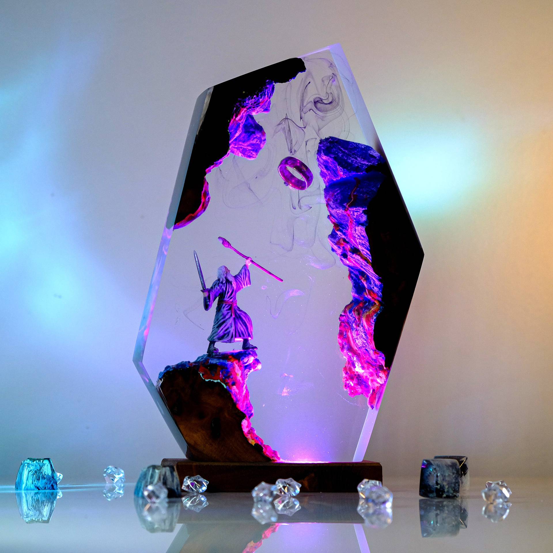 Film Sahnesi Figürü Masa Reçin - Desk Setup Lamp incelemesi ve fiyatı